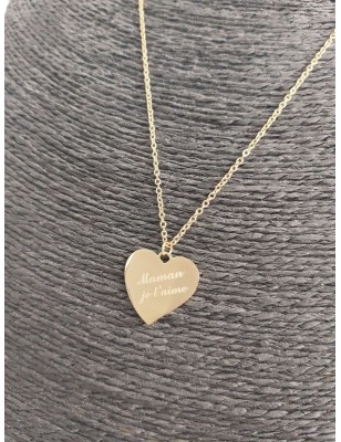 Collier "Maman je t'aime"