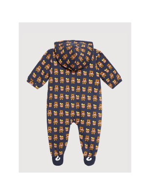 Combi-pyjama Guess Sacha bleu marine avec oursons