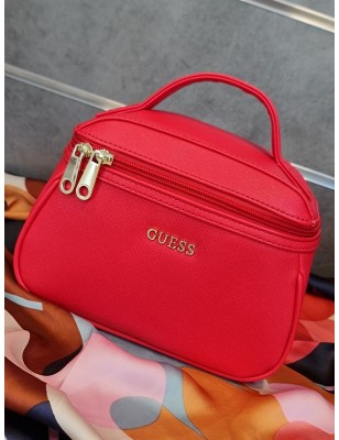 Trousse vanity Guess Vanille rouge