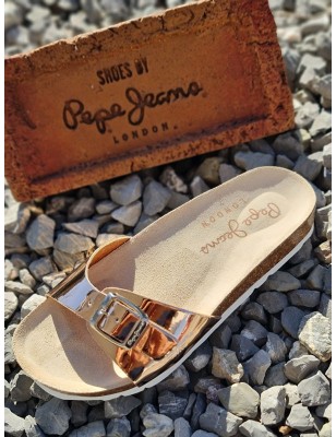 Mules Pepe Jeans Oban rose gold