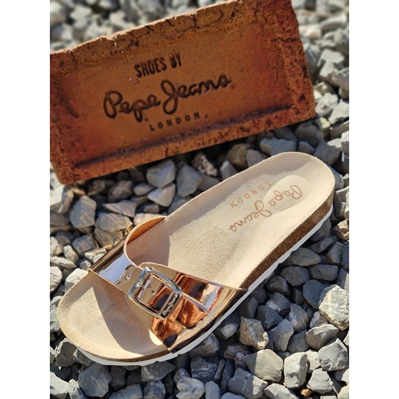 Mules Pepe Jeans Oban rose gold