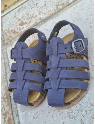 Sandales bébé Plakton Panza bleu marine