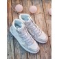 Baskets montantes femme Kaporal Friday blanches