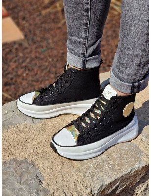 Baskets montantes Kaporal Christy noires