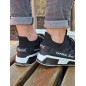 Baskets femme sneakers Kaporal Dofibio noires