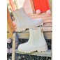 Bottines femme Guess Oakess beiges