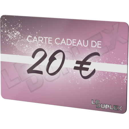 Carte cadeau - 20 €