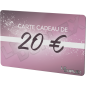 Carte cadeau - 20 €