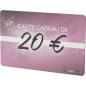 Carte cadeau - 20 € Carte cadeau - 20 €