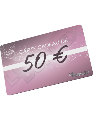 Carte cadeau - 50 €