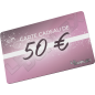 Carte cadeau - 50 € Carte cadeau - 50 €