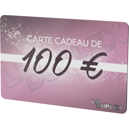 Carte cadeau - 100 €