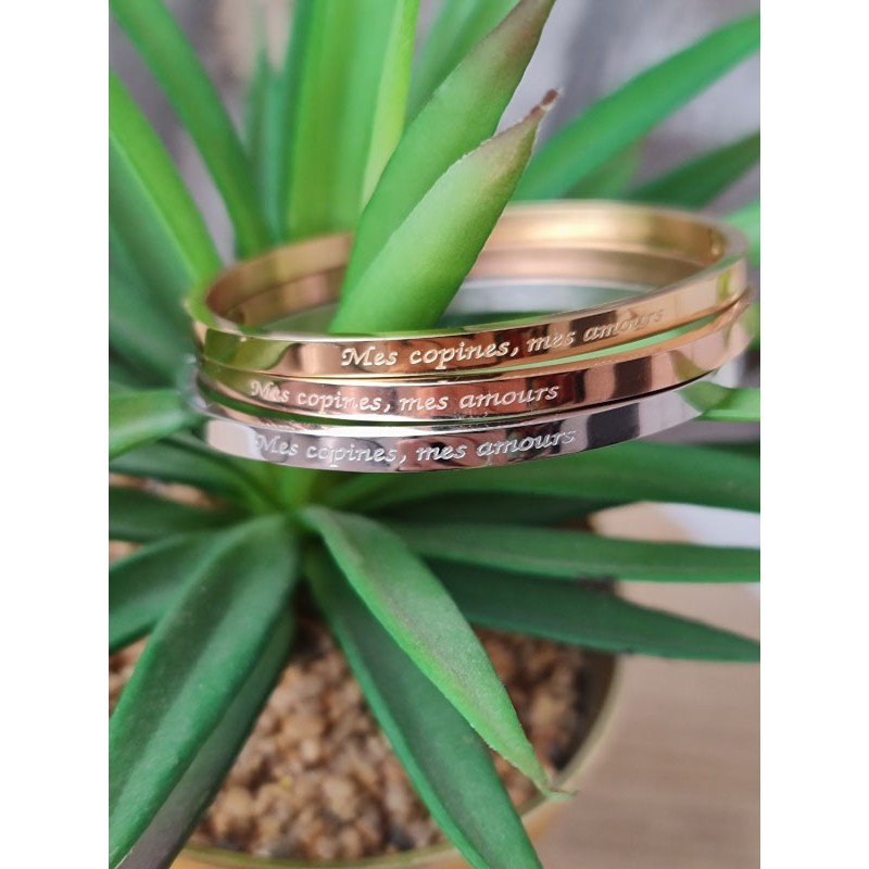 Bracelet "Mes copines, mes amours"