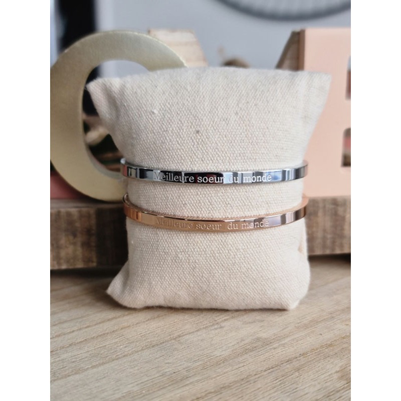 Bracelet "Meilleure sœur du monde"