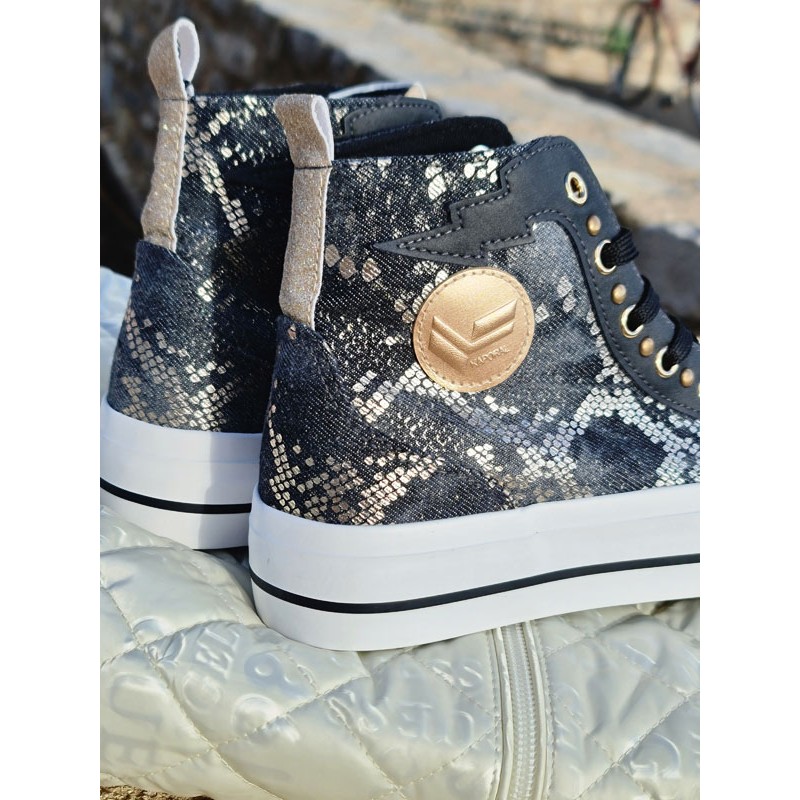 baskets serpent femme