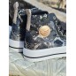 Baskets serpent montantes femme Kaporal Tattoo noires Baskets serpent montantes femme Kaporal Tattoo noires