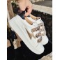 Baskets femme éclair cuir Vanessa Wu Maggie Jane blanches Baskets femme éclair cuir Vanessa Wu Maggie Jane blanches