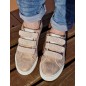 Baskets femme scratchs Kaporal Tippy nude Baskets femme scratchs Kaporal Tippy nude