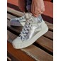 Baskets femme montantes Vanessa Wu Pina argent Baskets femme montantes Vanessa Wu Pina argent