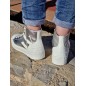 Baskets femme montantes Vanessa Wu Pina argent Baskets femme montantes Vanessa Wu Pina argent