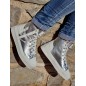 Baskets femme montantes Vanessa Wu Pina argent Baskets femme montantes Vanessa Wu Pina argent