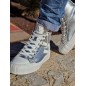 Baskets femme montantes Vanessa Wu Pina argent Baskets femme montantes Vanessa Wu Pina argent