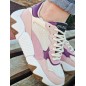 Baskets femme sneakers Guess Goldon roses