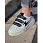 Baskets femme éclair Vanessa Wu Ingrid blanches Baskets femme éclair Vanessa Wu Ingrid blanches