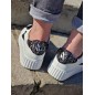 Baskets femme éclair Vanessa Wu Ingrid blanches Baskets femme éclair Vanessa Wu Ingrid blanches