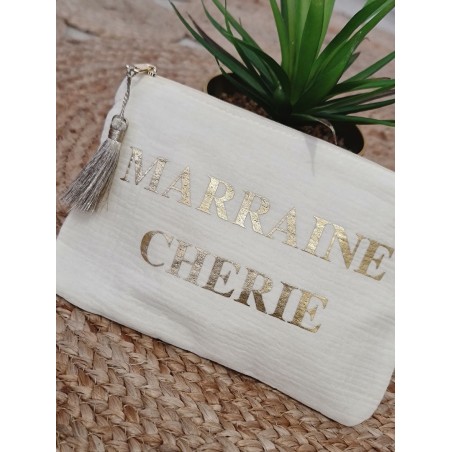 Pochette "Marraine chérie"