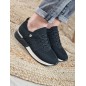 Baskets femme sneakers LPB Demy noires Baskets femme sneakers LPB Demy noires