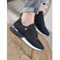 Baskets femme sneakers LPB Demy noires Baskets femme sneakers LPB Demy noires