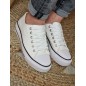 Baskets en toile LPB Davia blanches Baskets en toile LPB Davia blanches