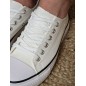 Baskets en toile LPB Davia blanches Baskets en toile LPB Davia blanches