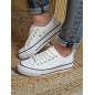 Baskets en toile LPB Davia blanches Baskets en toile LPB Davia blanches