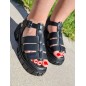 Sandales femme LPB Faren noires Sandales femme LPB Faren noires