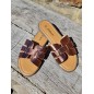 Mules femme Flavie bronze