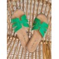 Mules femme Becky vertes