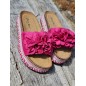 Mules à plateforme Alexa fuchsia Mules à plateforme Alexa fuchsia
