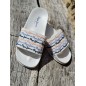 Claquettes Pepe Jeans Slider Set blanches