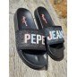Claquettes Pepe Jeans Slider Knit noires