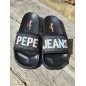 Claquettes Pepe Jeans Slider Knit noires