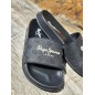 Claquettes Pepe Jeans Slider Plain noires