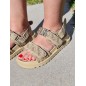 Sandales Guess scratch Fabelis2 beiges Sandales Guess scratch Fabelis2 beiges