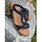 Sandales femme Estela noires