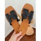 Mules femme Clea noires