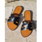 Mules femme Evy noires