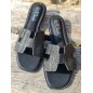 Mules femme Assia noires