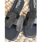 Mules femme Assia noires