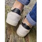 Baskets femme Victoria Madrid cuir beiges Baskets femme Victoria Madrid cuir beiges